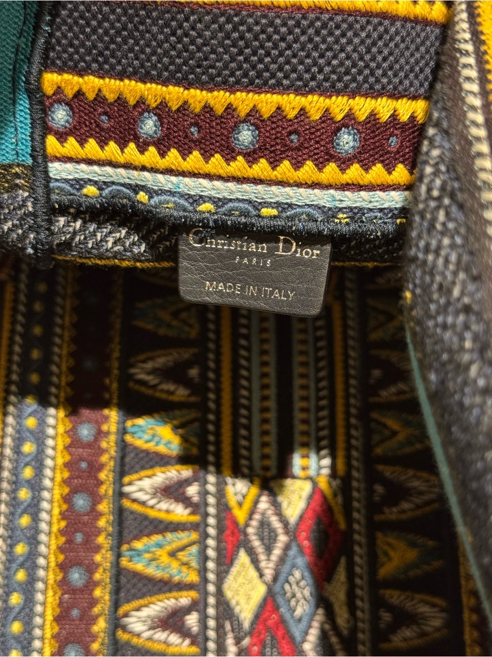 Christian Dior Diorcamp Embroidered Messenger Bag - Picture 9 of 12